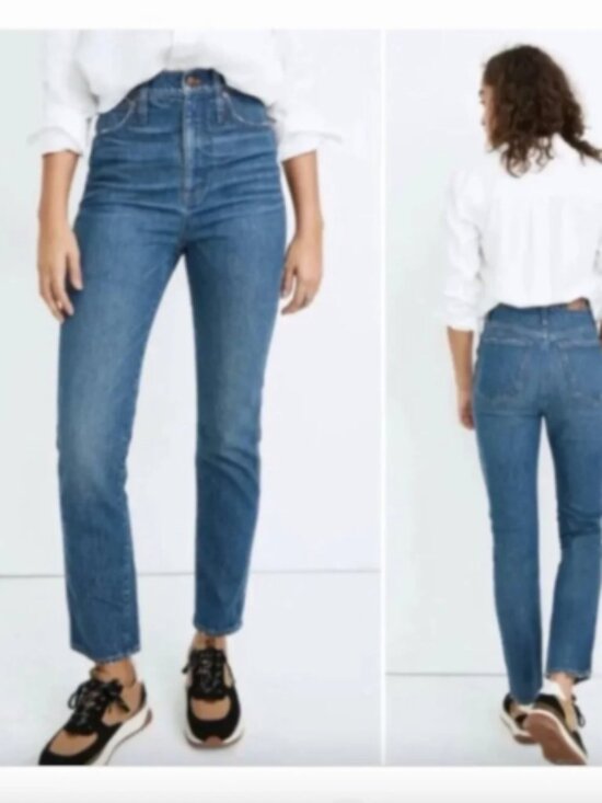 Madewell Denim - NWT Madewell Stovepipe Jeans in Kline Wash (27)
